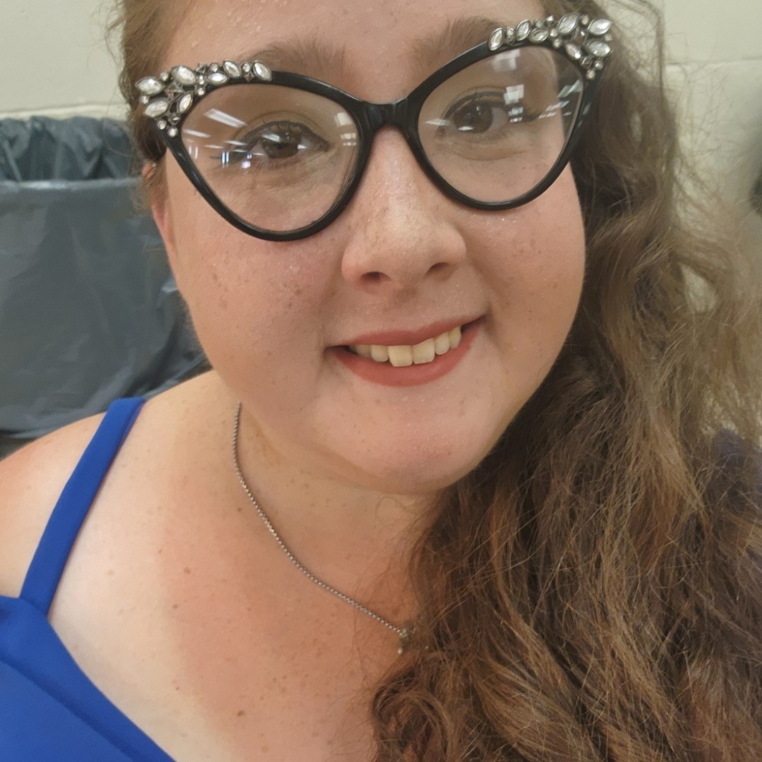 Makeup look done for the 2024 Ms. Pumpkin Fest pageant